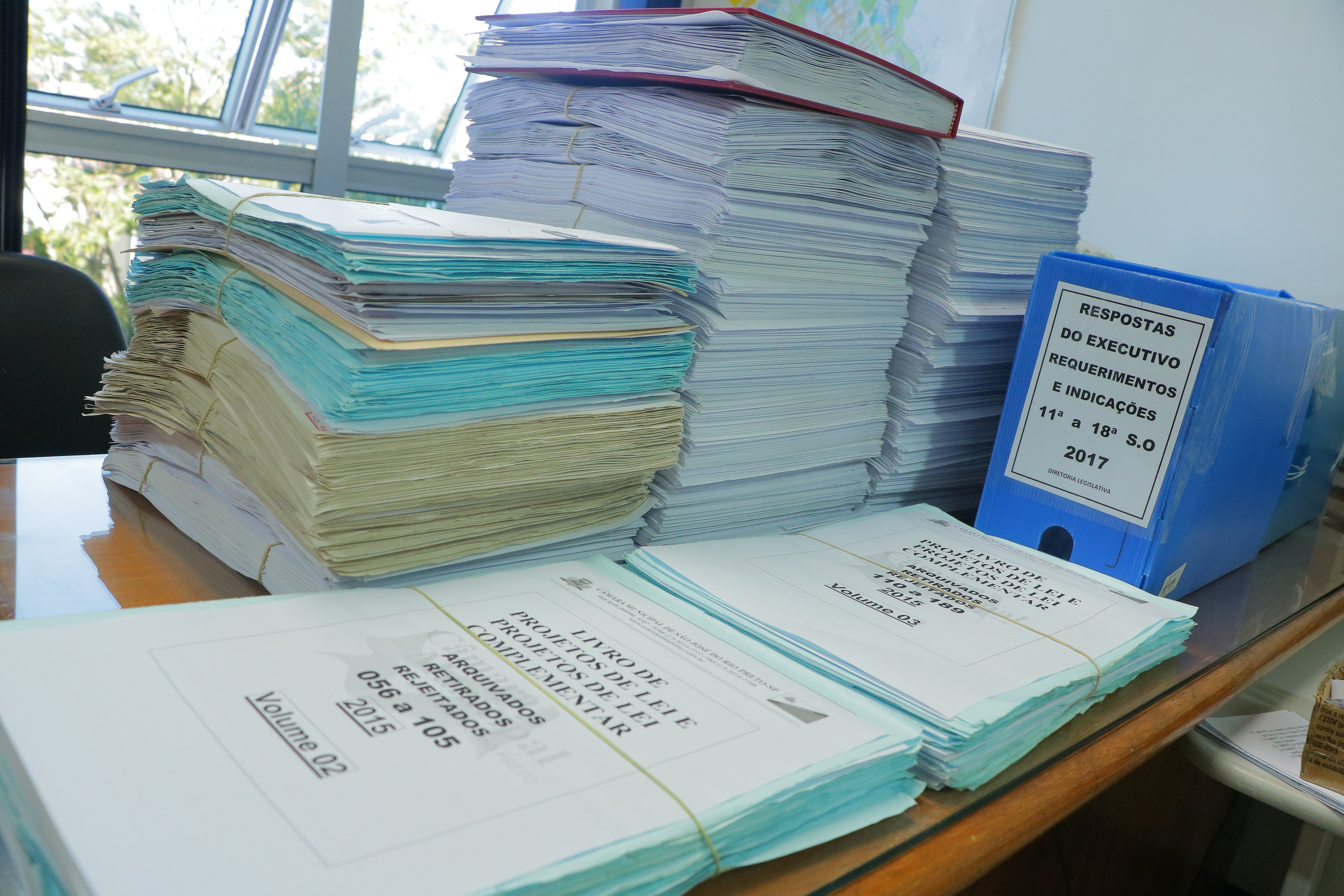 Diretoria faz o balanço e arquivo dos documentos protocolados