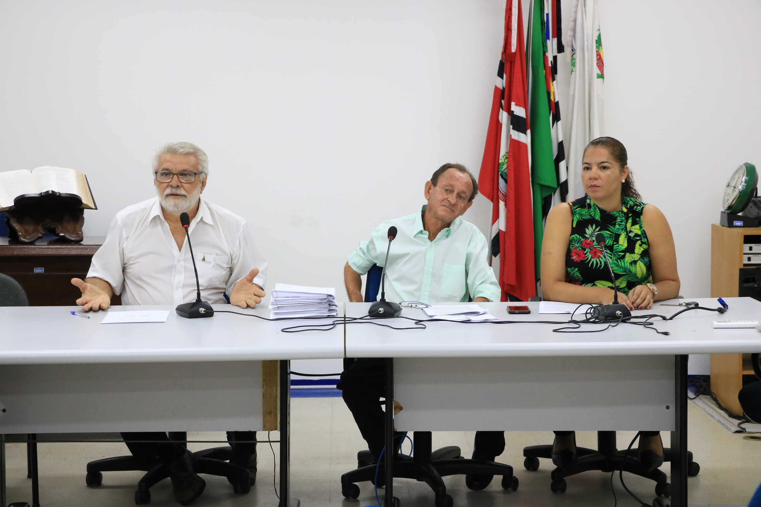 Presidente e membros da Comissão Permanente de Obras discutem projetos de inclusão de área no perímetro urbano