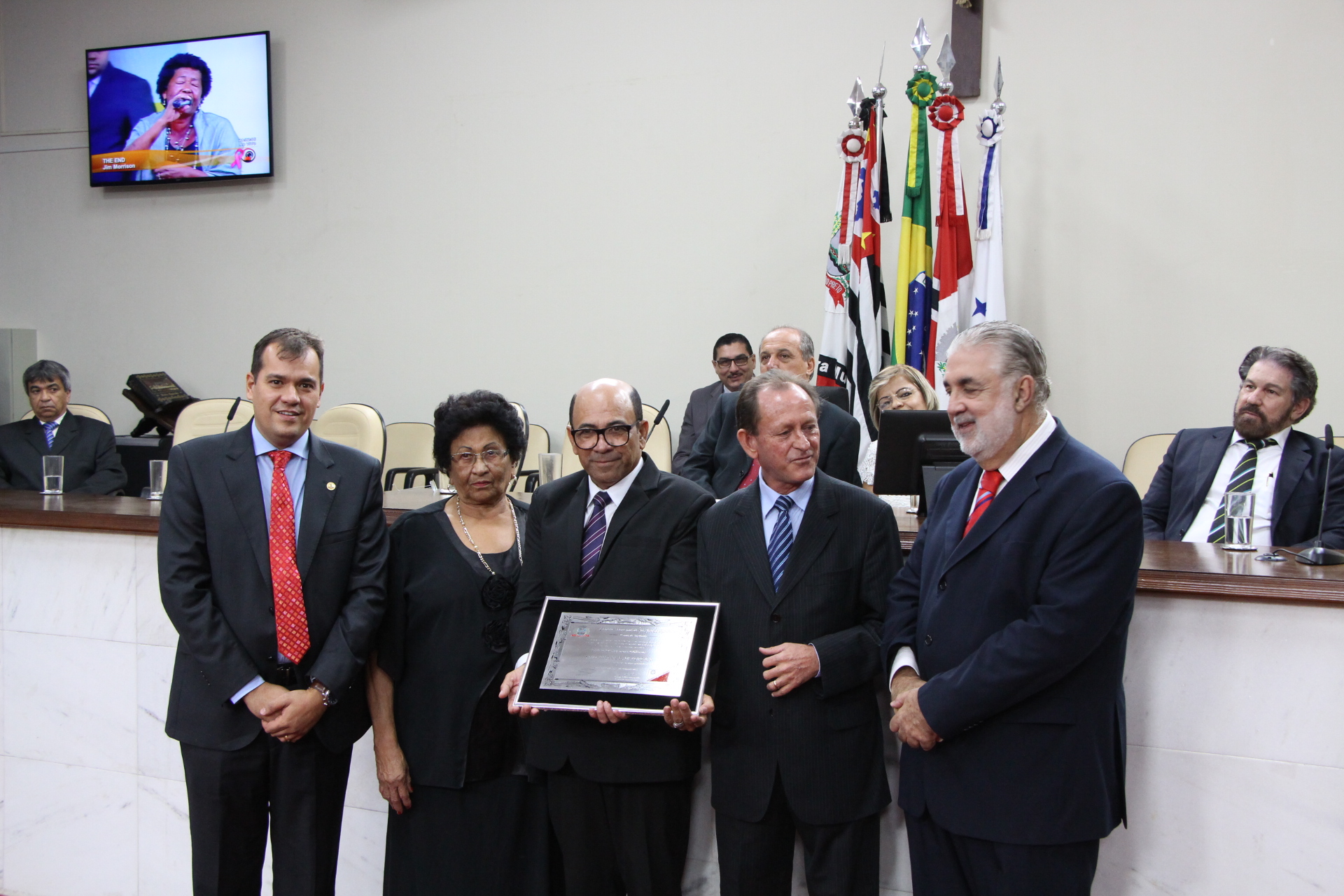 Homenagem reconhece o trabalho desenvolvido por Pereira